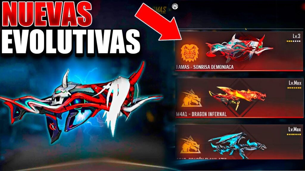 descubre cual es la mejor arma evolutiva en free fire guia completa y actualizada