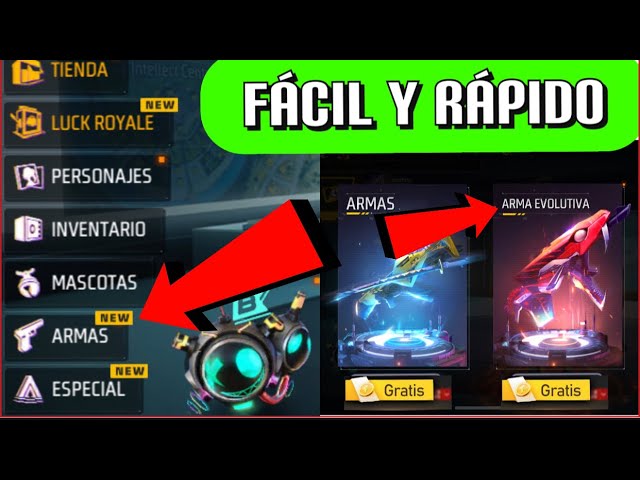 descubre las caracteristicas esenciales de las armas evolutivas en free fire tu guia completa